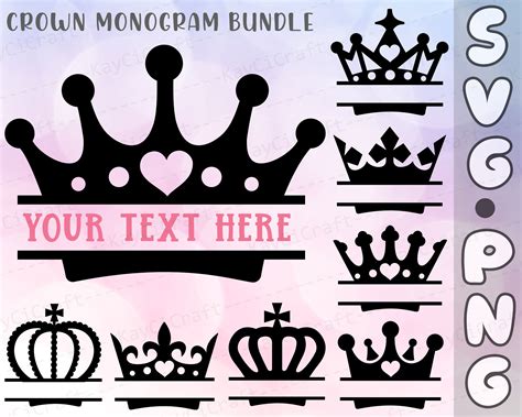 Download 324+ crown monogram svg free Crafts